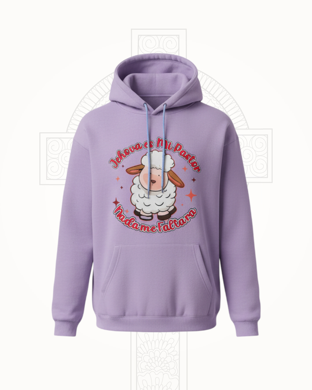 Sueter Lila | Jehova Es Mi Pastor