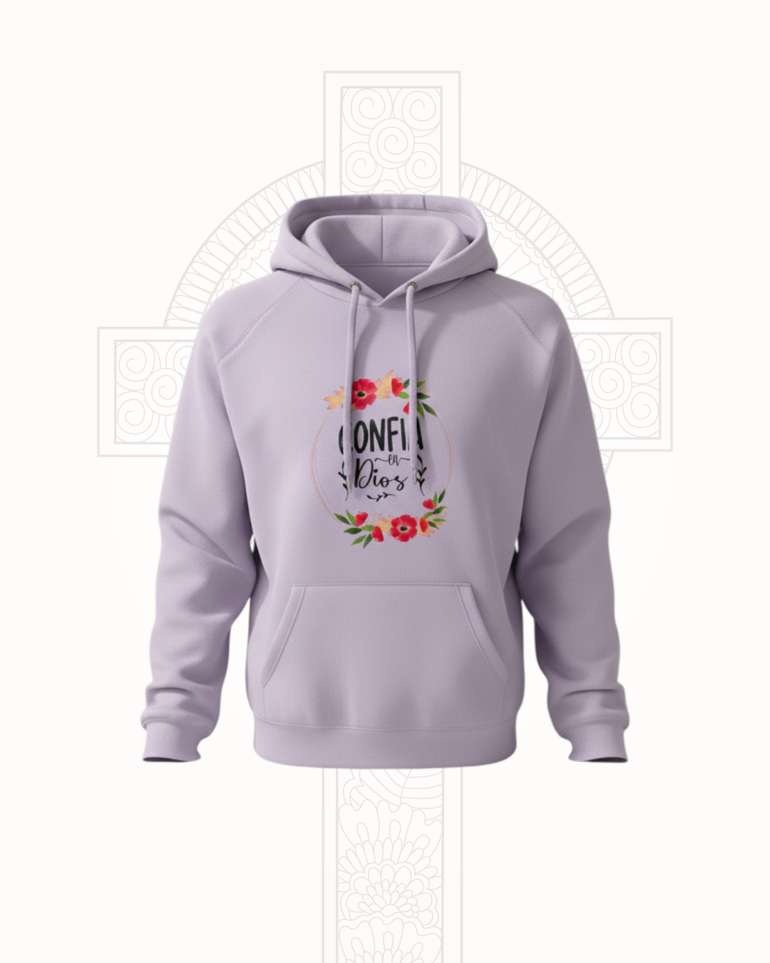Sueter Lila | Confía En Dios